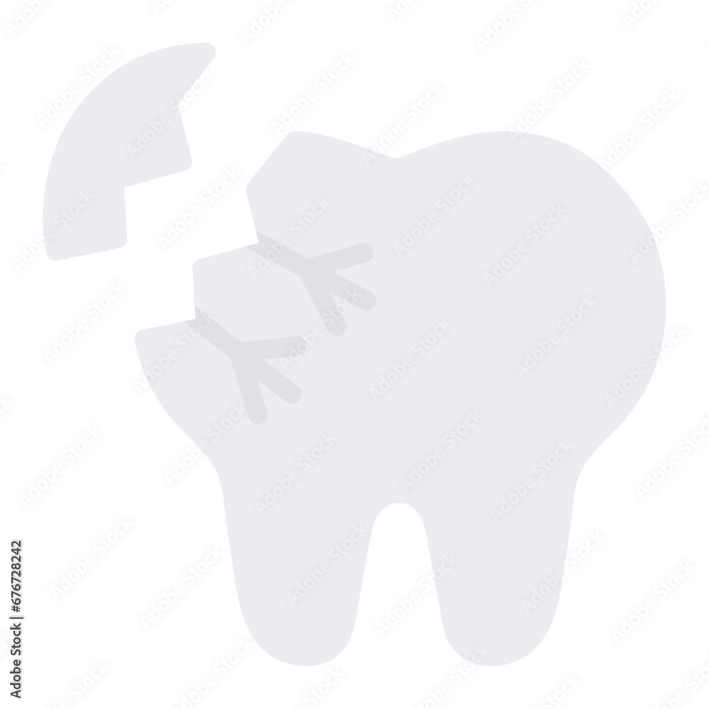 Broken Tooth Icon Broken Tooth Icon