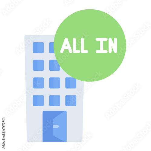 All Inclusive Icon
