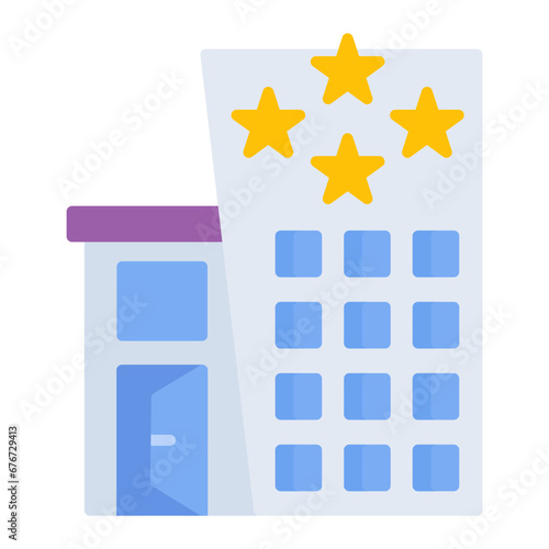 4 Star Hotel Icon