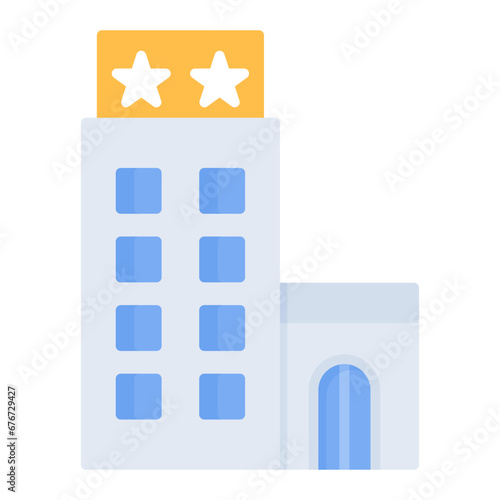 2 Star Hotel Icon