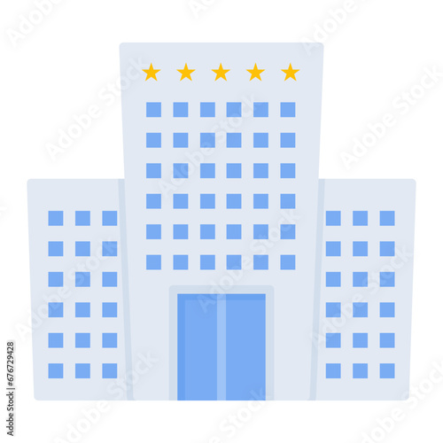 5 Star Hotel Icon