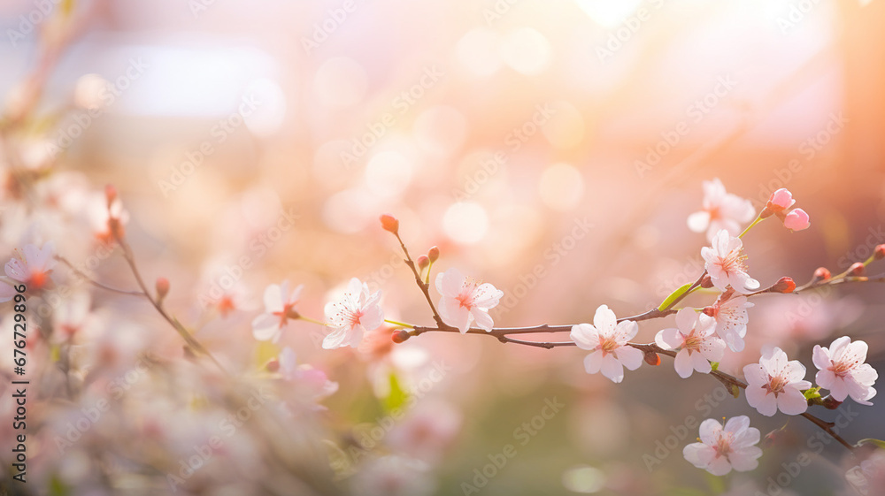 Beautiful Spring Background Blur