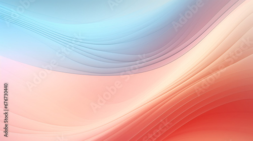 Gradient curved line effect background. Pastel color