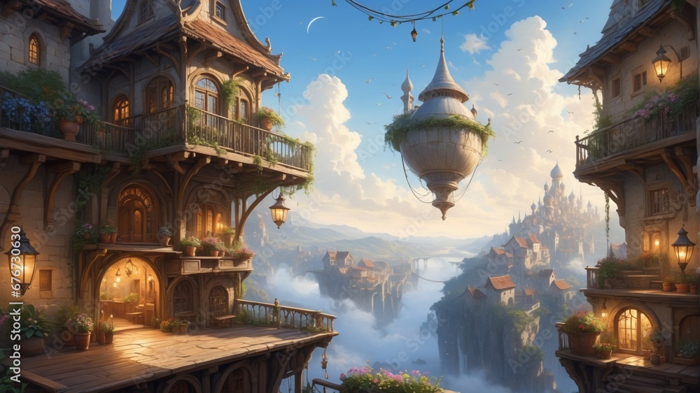 Obraz premium Skybrush Sanctum