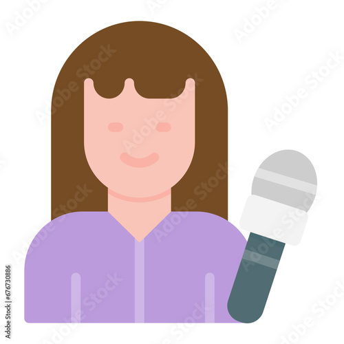 Woman Anchor Icon