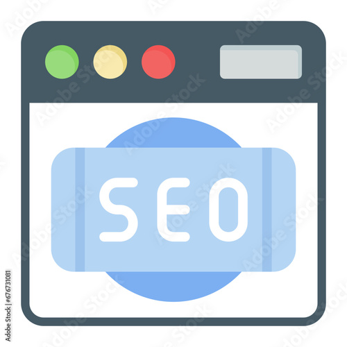Website Seo Icon