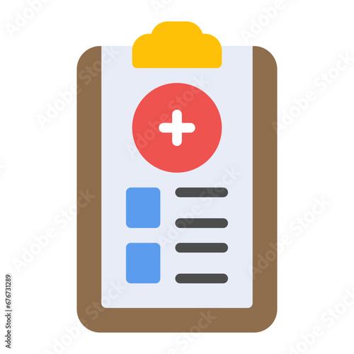 Medical Report Icon