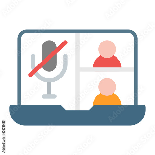 Mute Meeting Icon