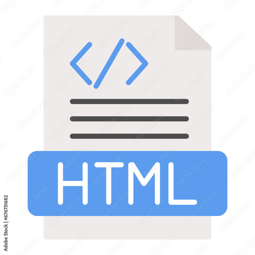 Html File Icon Html File Icon
