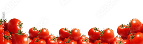 Obraz na płótnie Frame tomato isolated w salonie