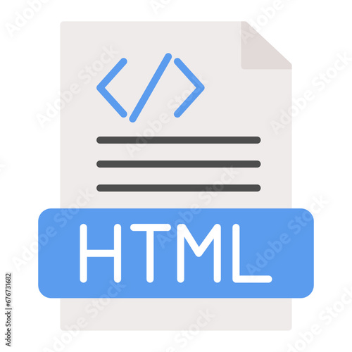 Html File Icon