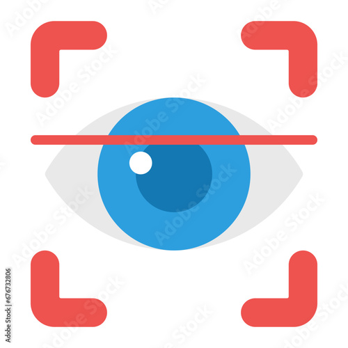 Eye Scanner Icon
