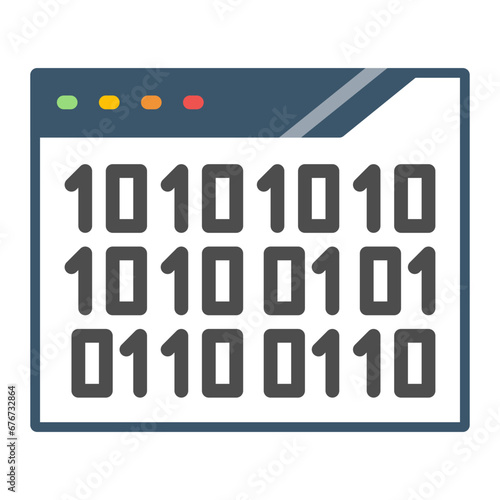 Binary Messages Icon