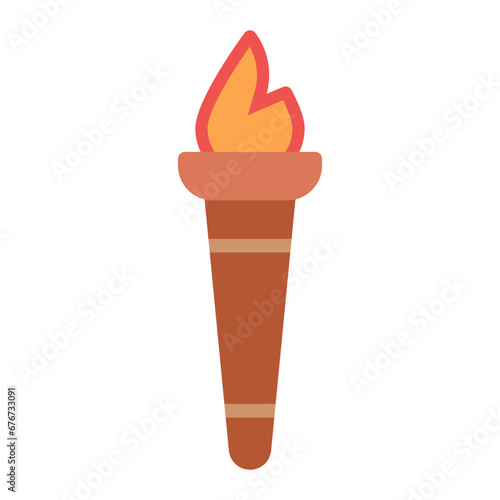 Olympic Torch Icon