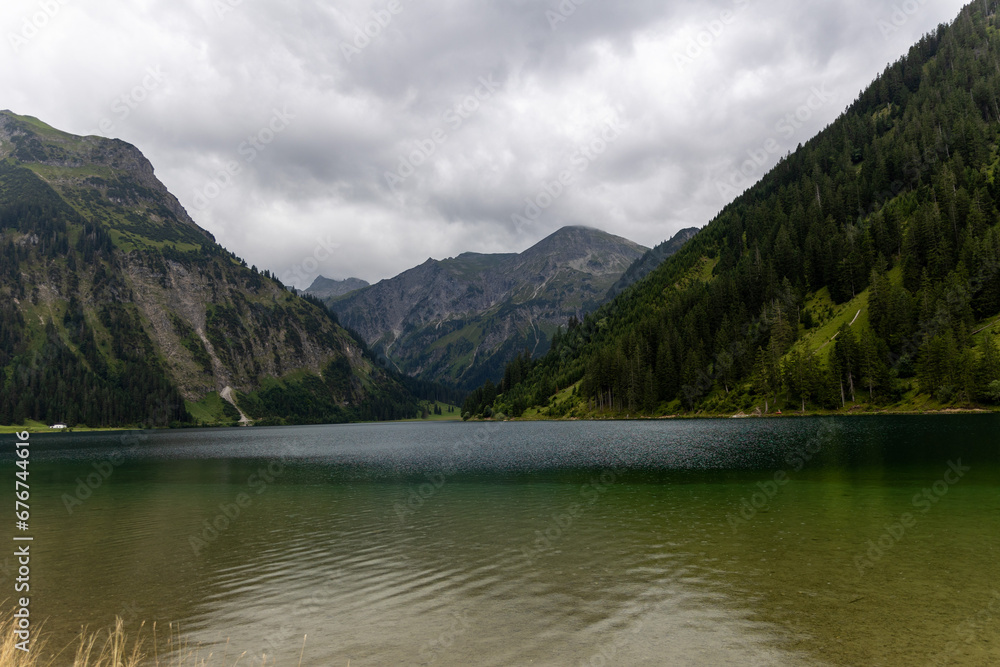 lake and mountains lake and mountains