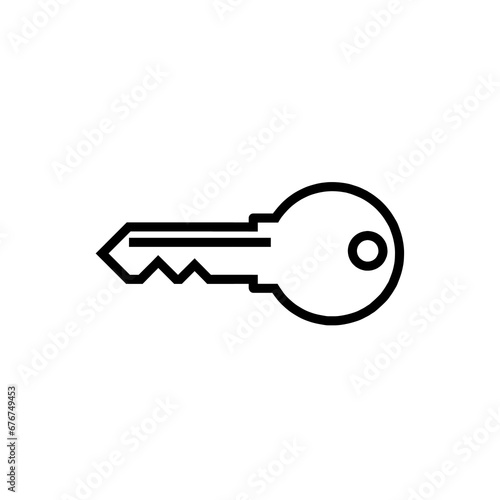 Key Icon Illustration