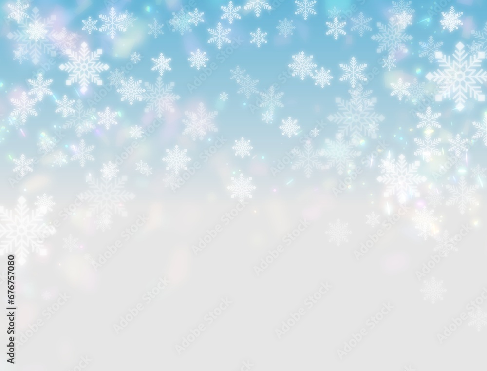 冬の背景イラスト 冬の背景イラスト