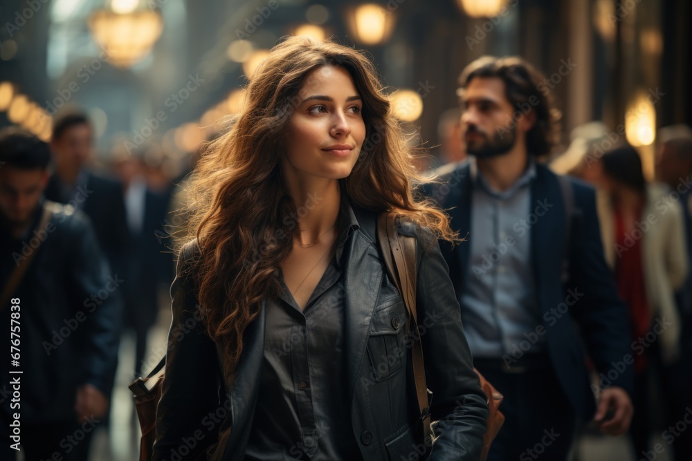 Fototapeta premium couple in the city