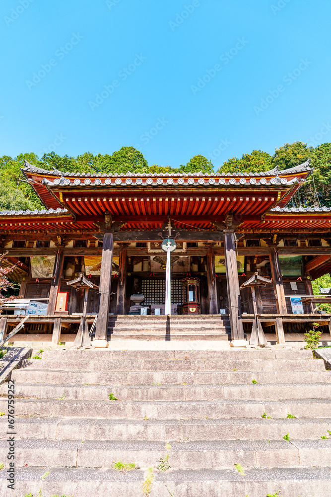 Naklejka premium 【奈良県】奈良市 弘仁寺 (2023/11/07 撮影)