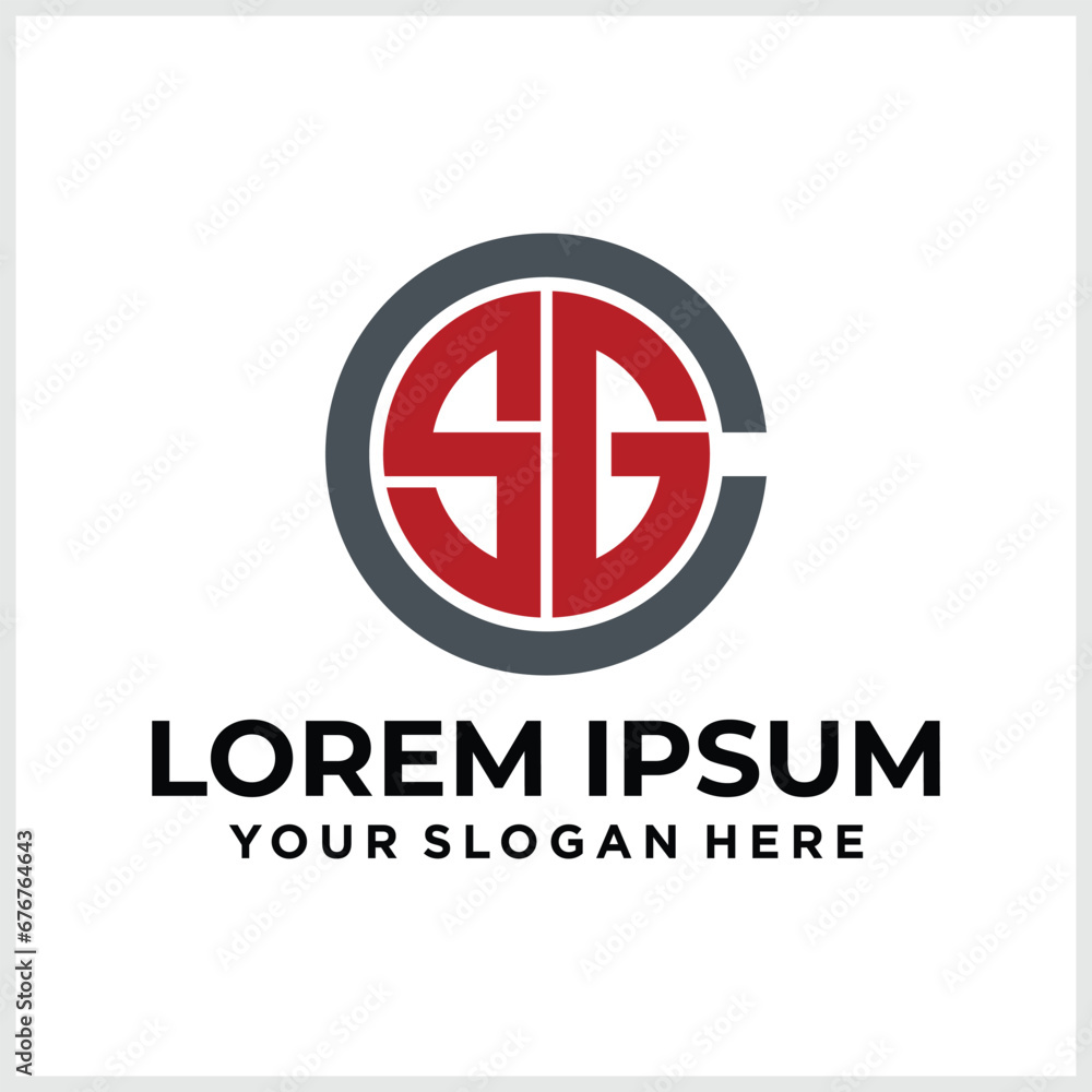 Letter SGC logo design vector,Logo Letter Combinations S, G and C. 3 Letter Logo Combination Letter SGC logo design vector,Logo Letter Combinations S, G and C. 3 Letter Logo Combination