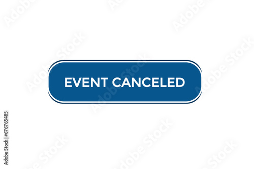  new event canceled news website, click button, level, sign, speech, bubble banner, 