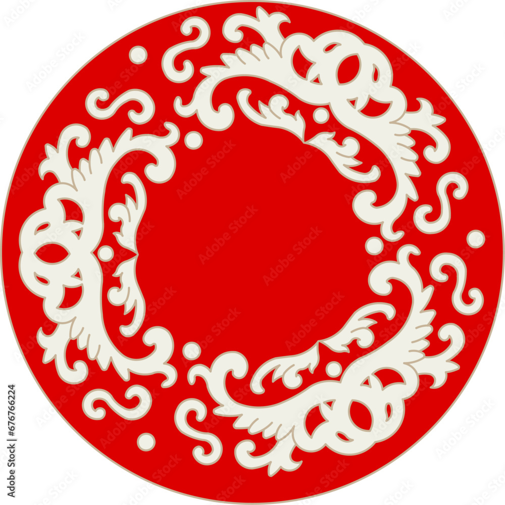 Luxury festive Chinese oriental traditional culture premium classical decoration red gold line art design vector illustration. Covers, greeting cards, logos, packaging, posters, backgrounds Luxury festive Chinese oriental traditional culture premium classical decoration red gold line art design vector illustration. Covers, greeting cards, logos, packaging, posters, backgrounds