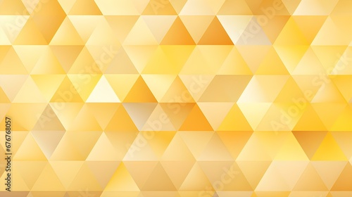 Dynamic Pattern of light yellow Triangles. Futuristic Wallpaper
