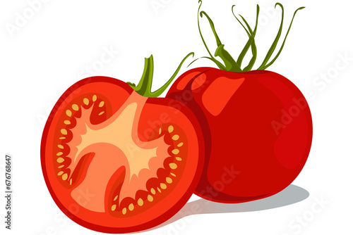 Pomidory, rysunek