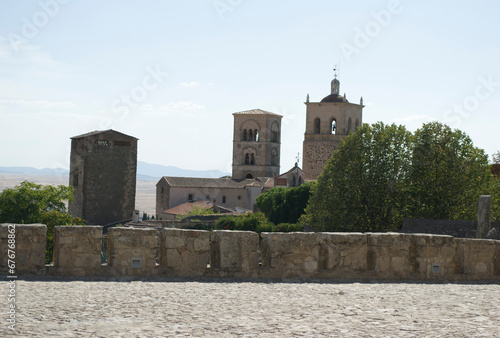 Vista desde el castillo de Trujillo, España