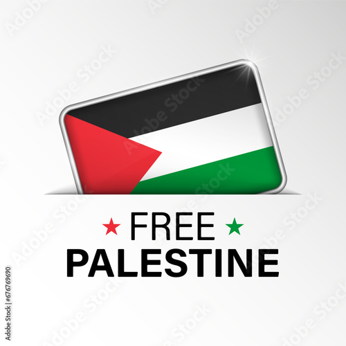 Free Download Background with Palestine flag colours. Perfect element for every use. - GFXLoad