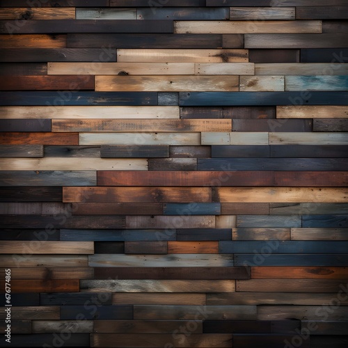 the concept of neatly arranged wood  burnt effect wood  rectangular wood