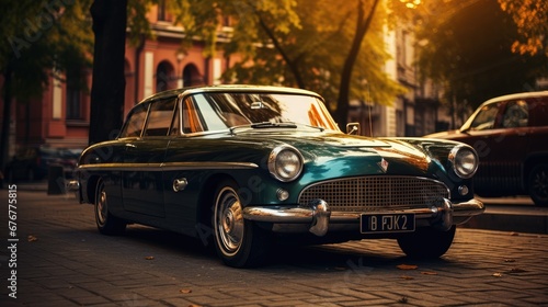 old car in the street © Rafa