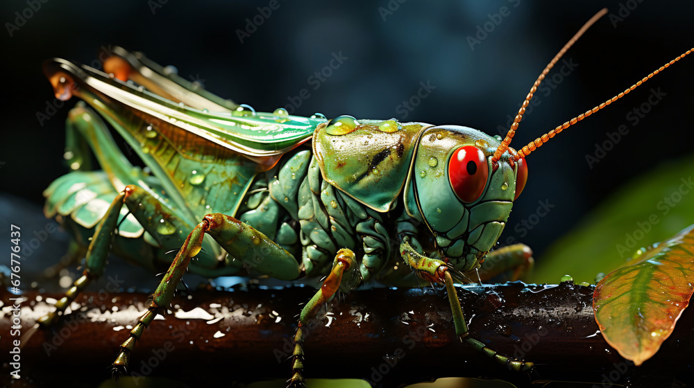 Fototapeta premium Grasshopper