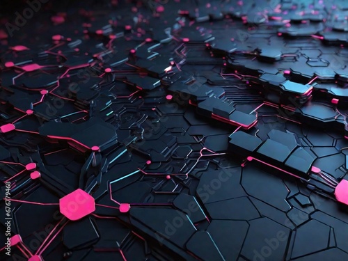 abstract technological background