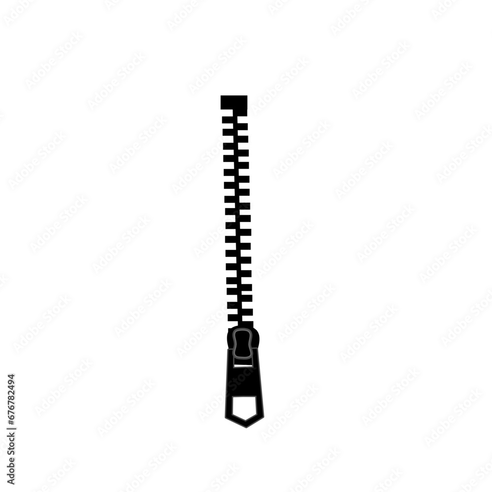 Obraz premium Zipper Vector Illustration 