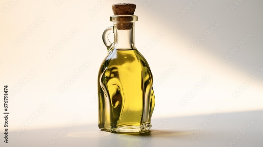 A Photo of a bottle of olive oil studio lighting Ai generative A Photo of a bottle of olive oil studio lighting Ai generative