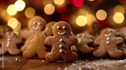 Christmas food bakery bake baking photography Ai generative