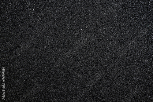 New asphalt texture background. Top view photo