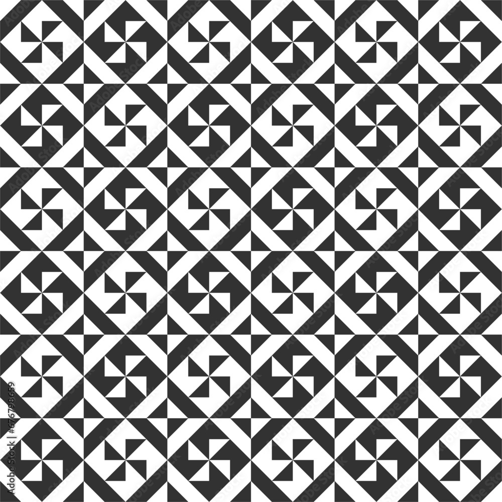 Seamless geometric pattern with an abstract style Seamless geometric pattern with an abstract style