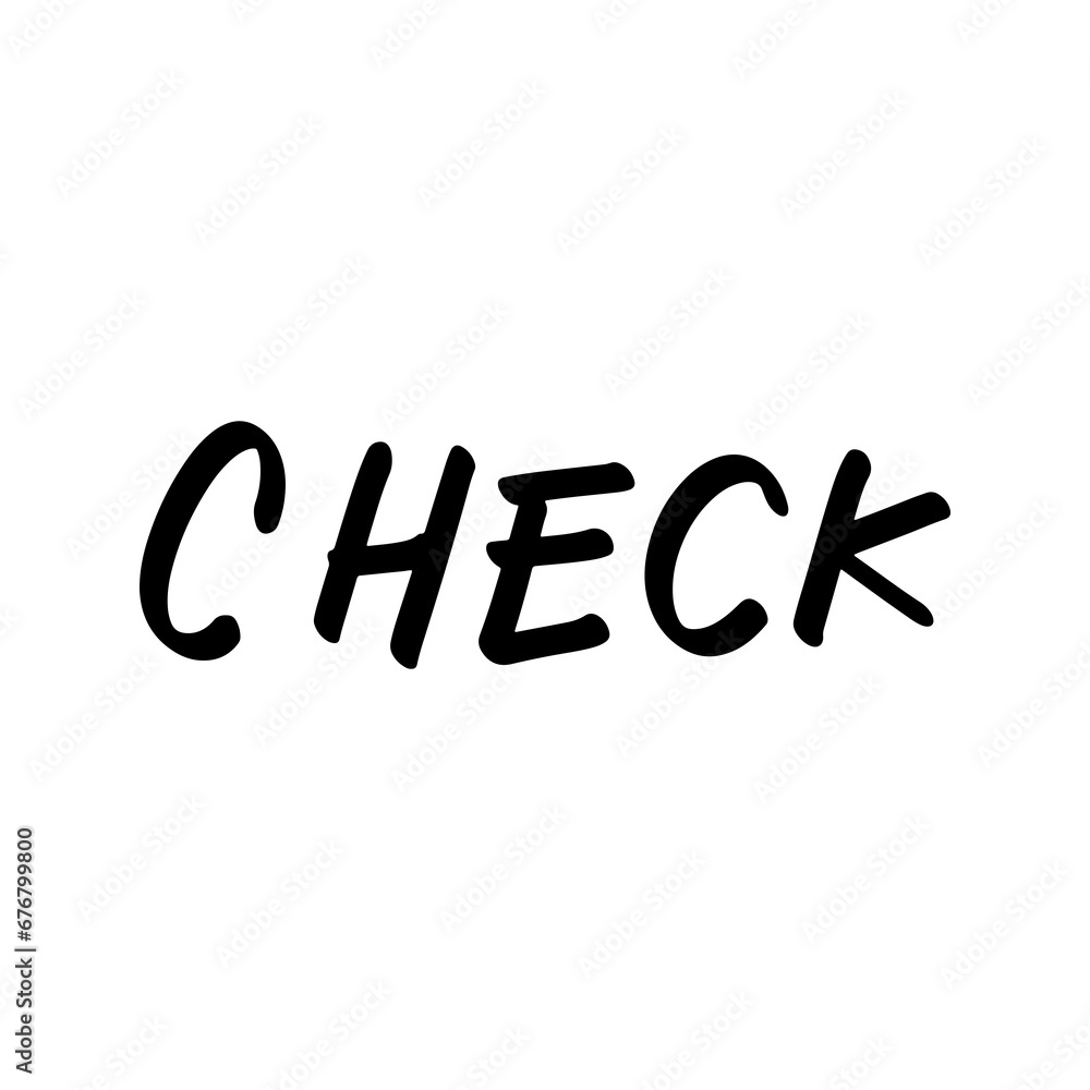 Handwritten check words Handwritten check words
