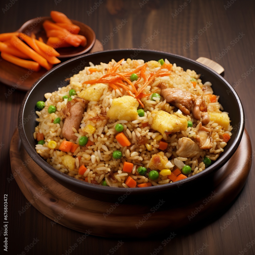 Savoring the Essence: Artistic Impressions of Delectable Fried Rice Creations Savoring the Essence: Artistic Impressions of Delectable Fried Rice Creations