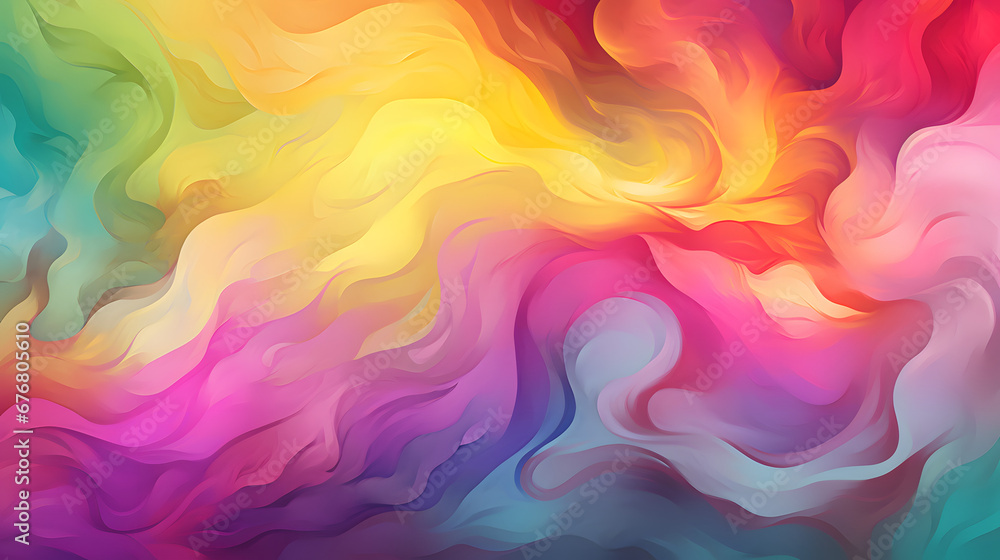abstract colorful background with smoke 