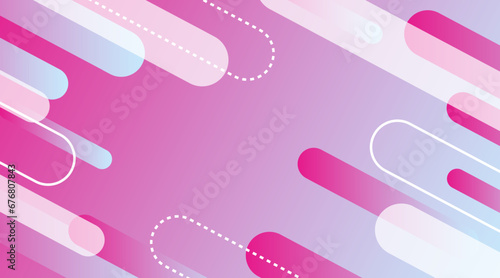 Vector Gradient Abstract Geometric Background Shapes Composition
