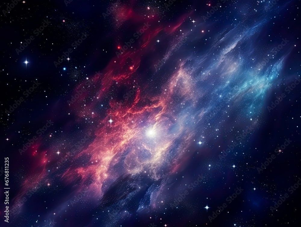 Galaxy and universe light. Galaxies sky in space Planets and stars beauty of space exploration