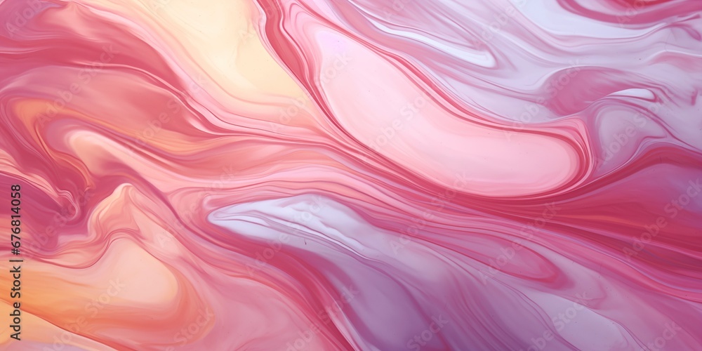 Abstract fluid art background bright pink and purple colors, generative ai Abstract fluid art background bright pink and purple colors, generative ai