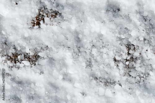 abstract snow background, clouds and sky, snow on the ground © lc design