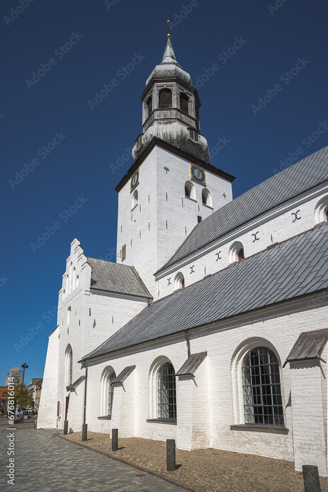 Budolfi Church in Aalborg, Denmark