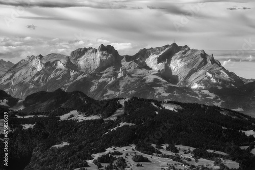 View from the Hochgrat mountain near Oberstaufen © manfredxy