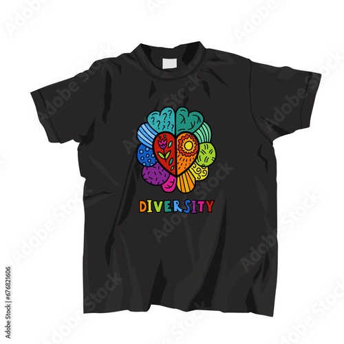 Brain symbol composed of a vibrant spectrum of colors.