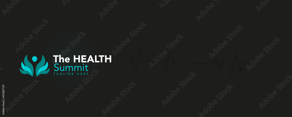 logo graphic design of annual event summit and title made for the healthcare medical theme - annual convention for doctors and nurses logo graphic design of annual event summit and title made for the healthcare medical theme - annual convention for doctors and nurses